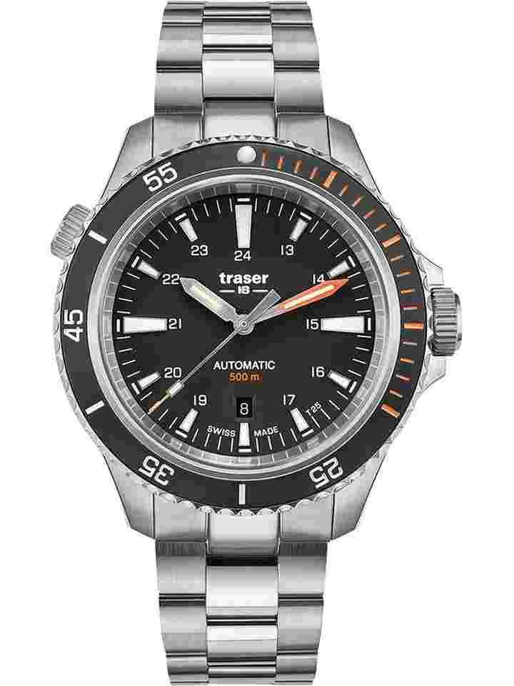 Traser H3 110321 P67 Diver Automatik Black Special Set Herrenuhr 46mm 50ATM