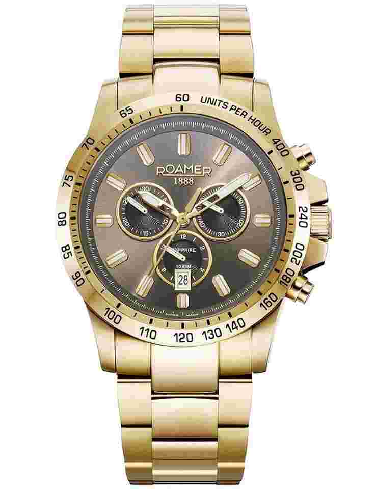 Roamer 861837 48 55 20 Herrenuhr Rimini Chronograph 45mm 10ATM