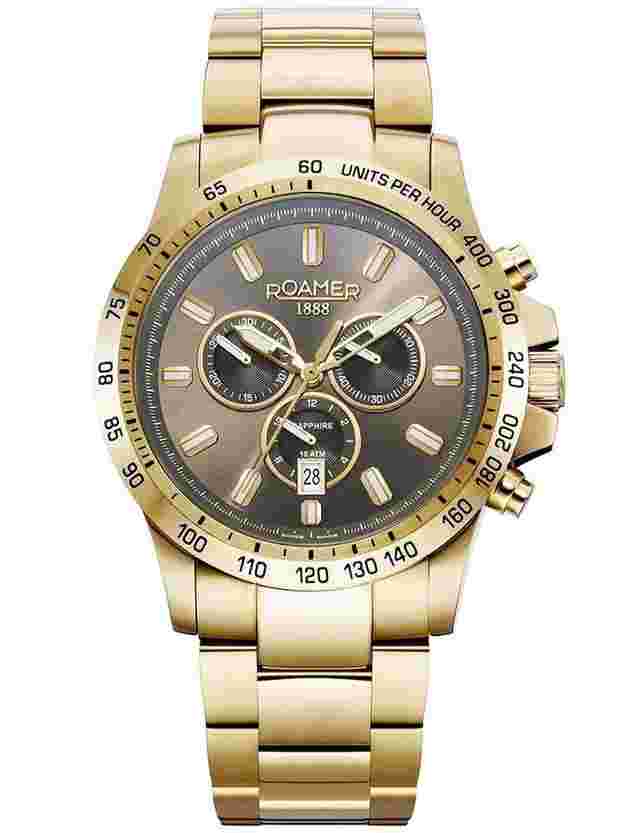 Roamer 861837 48 55 20 Herrenuhr Rimini Chronograph 45mm 10ATM