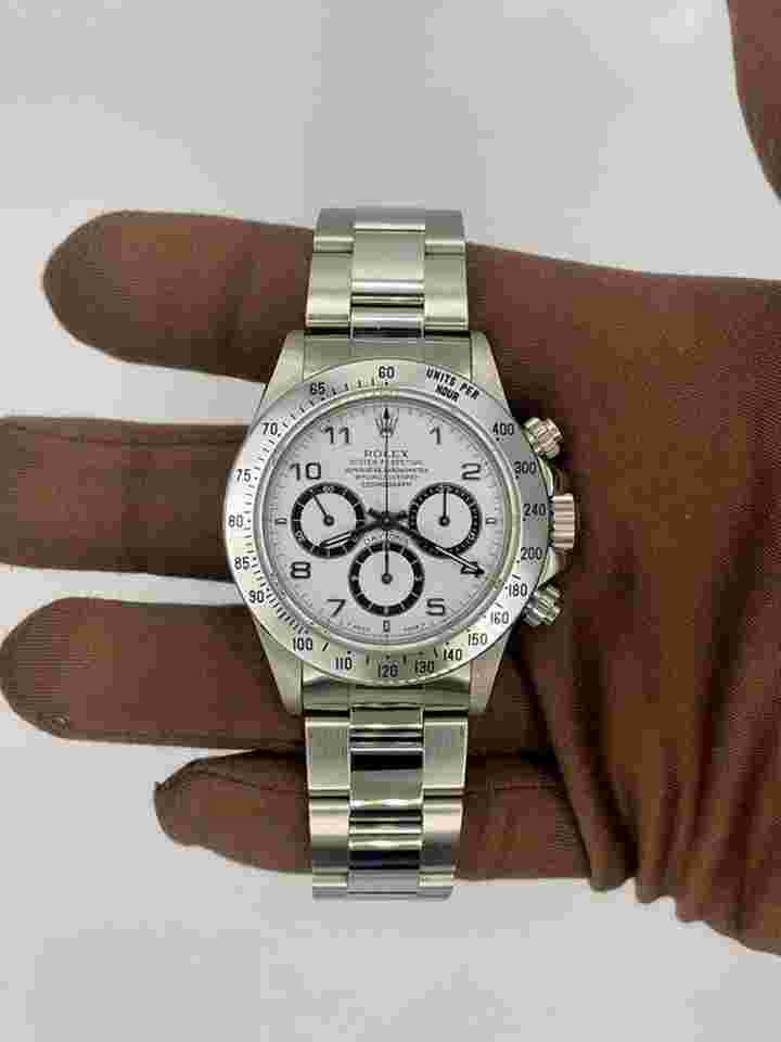Rolex Daytona 1995 Rolex Daytona Prototype Singer Dial NEW OLD STOCK 40mm Stainless Steel 16520