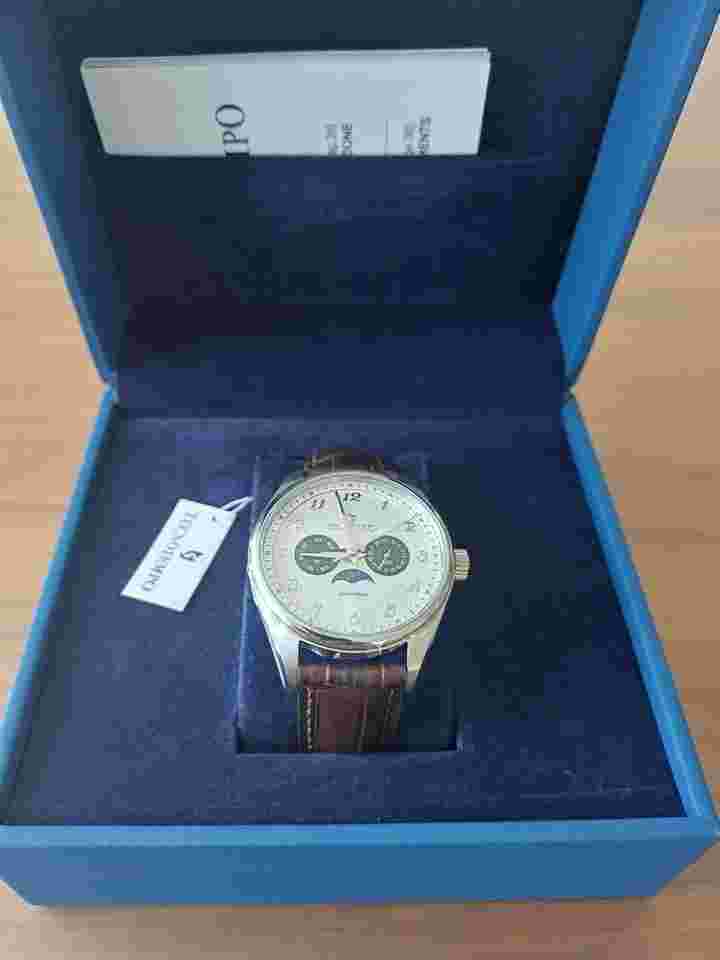 Tecnotempo "Full Moon" - Calendar & Moon Phase - 41mm - Limited Edition (021/300)