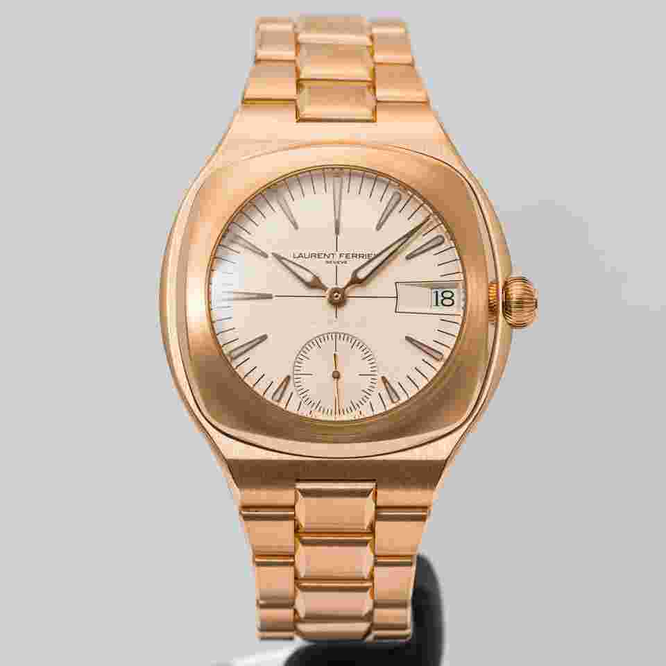 Laurent Ferrier Sport Auto 79 Cream Dial Rose Gold 41.5mm (LCF040.R5.GR1C1) - BOX & PAPERS 2026