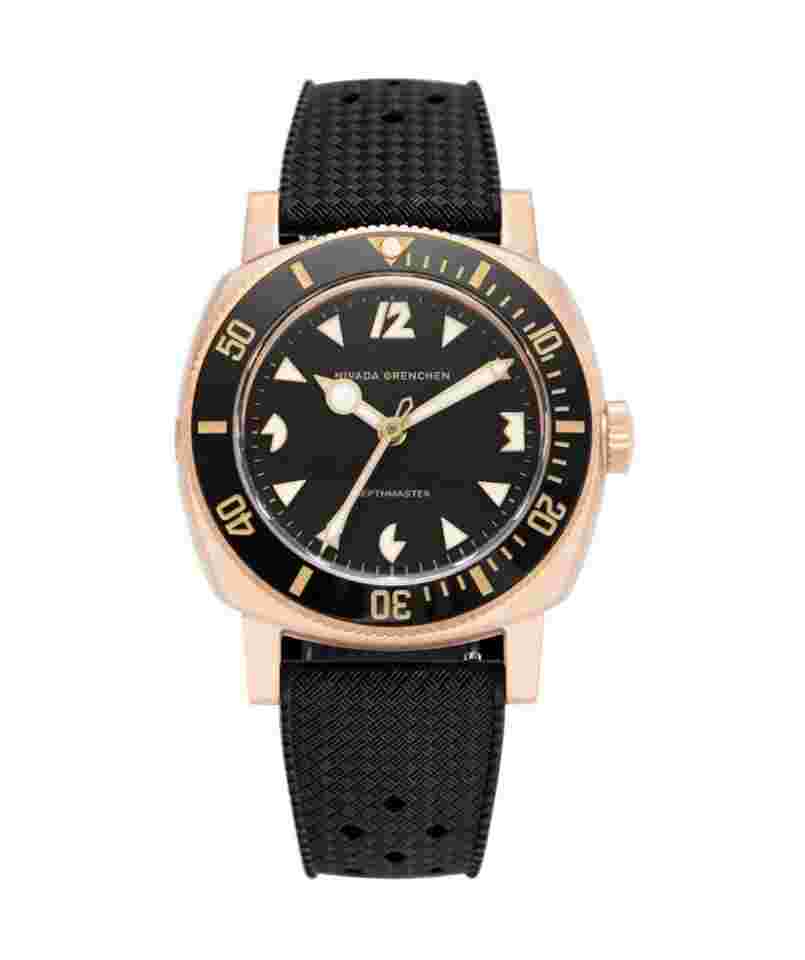 Nivada Grenchen Depthmaster Bronze New Full Set Warranty Official dealer