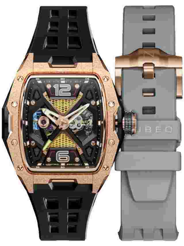 Nubeo NB-6078-07 Herrenuhr Davinci Automatik Limited 46mm 5ATM 