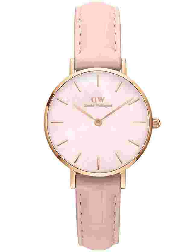 Daniel Wellington DW00100511 Damenuhr Petite Rouge 28mm 3ATM
