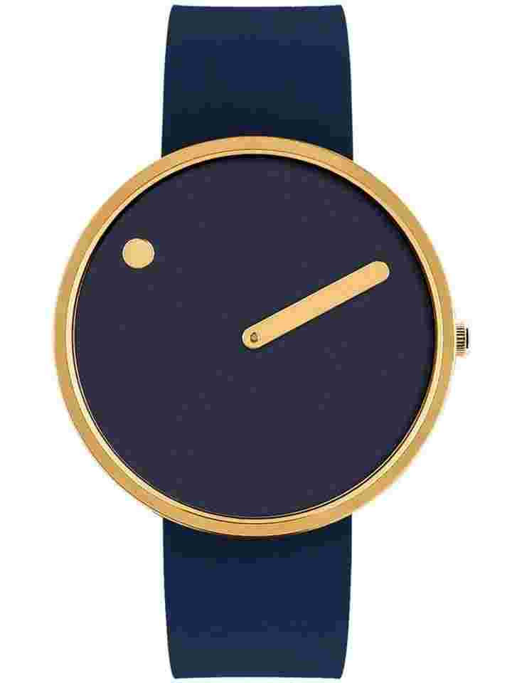 PICTO 43318-0520G Midnight Blue Unisex 40mm 5ATM