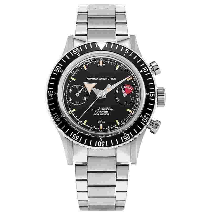 Nivada Grenchen CHRONOMASTER BROAD ARROW - INTER.BEZEL