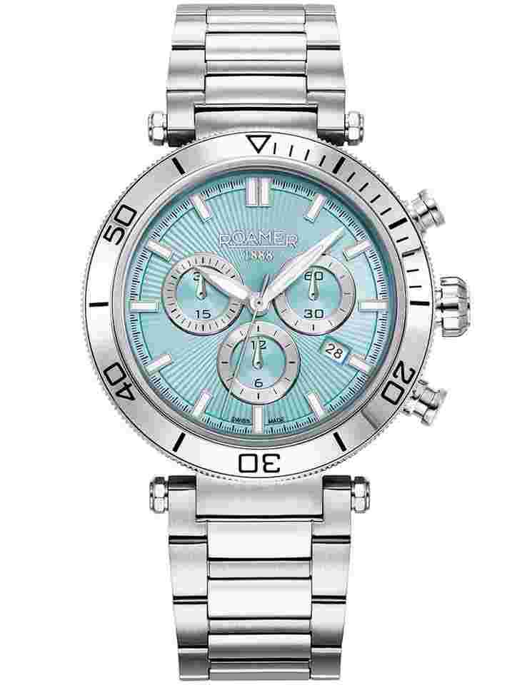 Roamer 994837 41 05 20 Herrenuhr Toscana Chronograph 43mm 5ATM