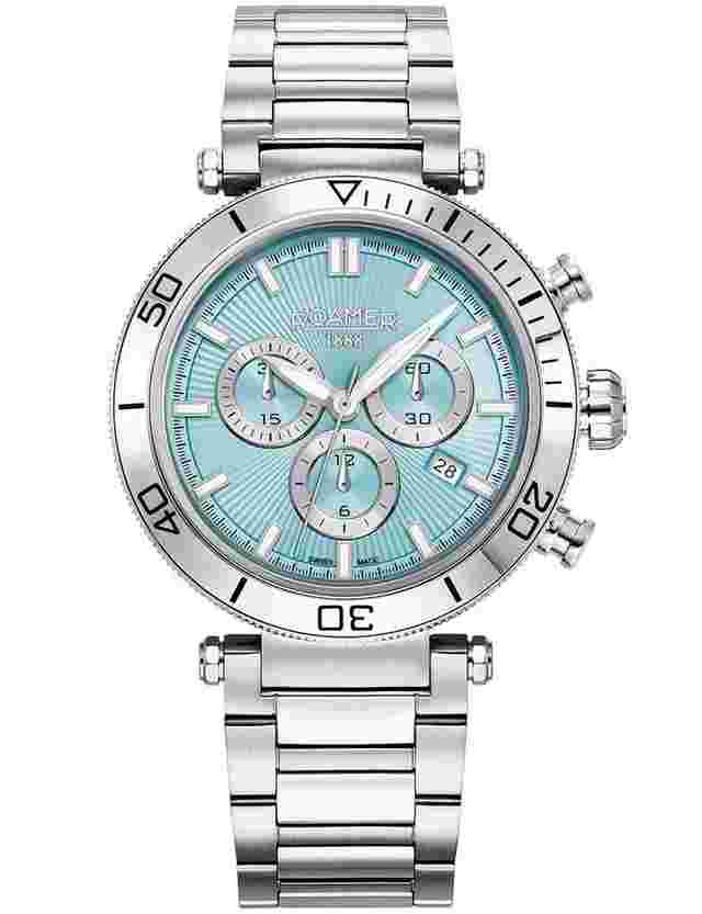 Roamer 994837 41 05 20 Herrenuhr Toscana Chronograph 43mm 5ATM