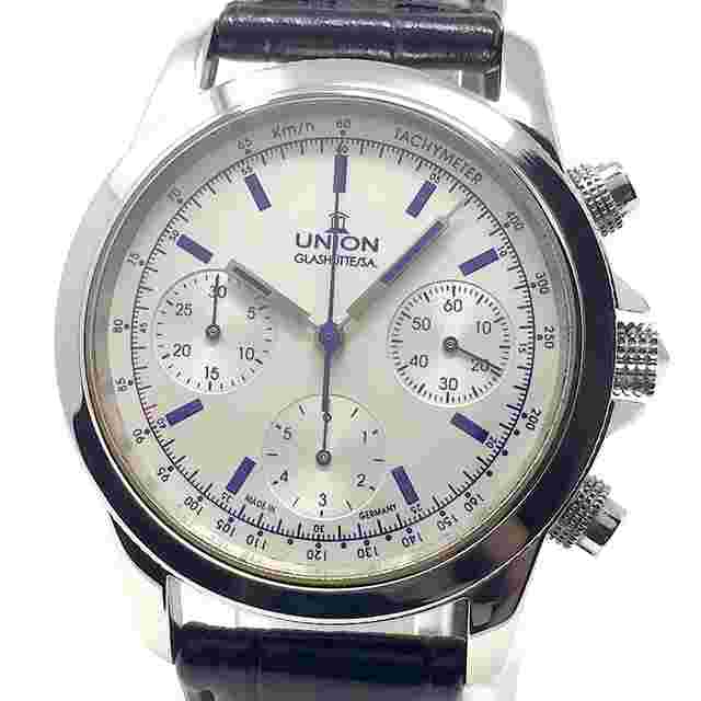 Union Glashütte (like new & unworn) Full-Set Tradition Flieger Chronograph Automatic 2631020410 QQII