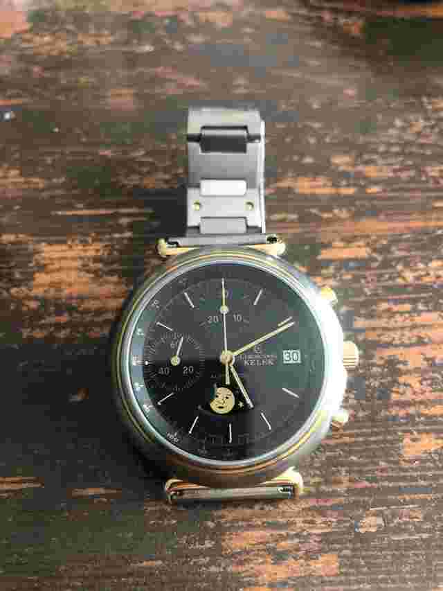 Chronoswiss Kelek Chronograph Titan-Gold sehr selten Chronograph Titan-Gold Chronoswiss Kelek Chronograph Titan-Gold Full Set
