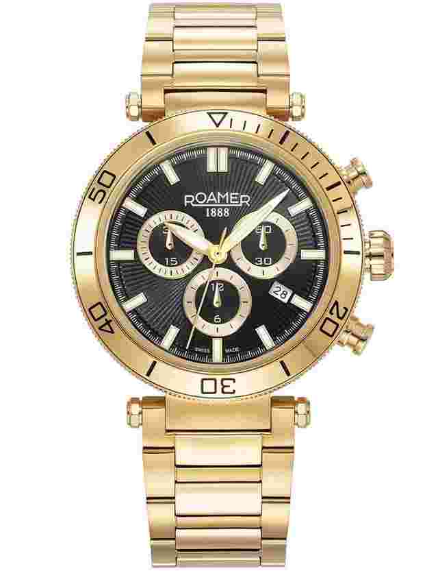 Roamer 994837 48 85 20 Herrenuhr Toscana Chronograph 43mm 5ATM