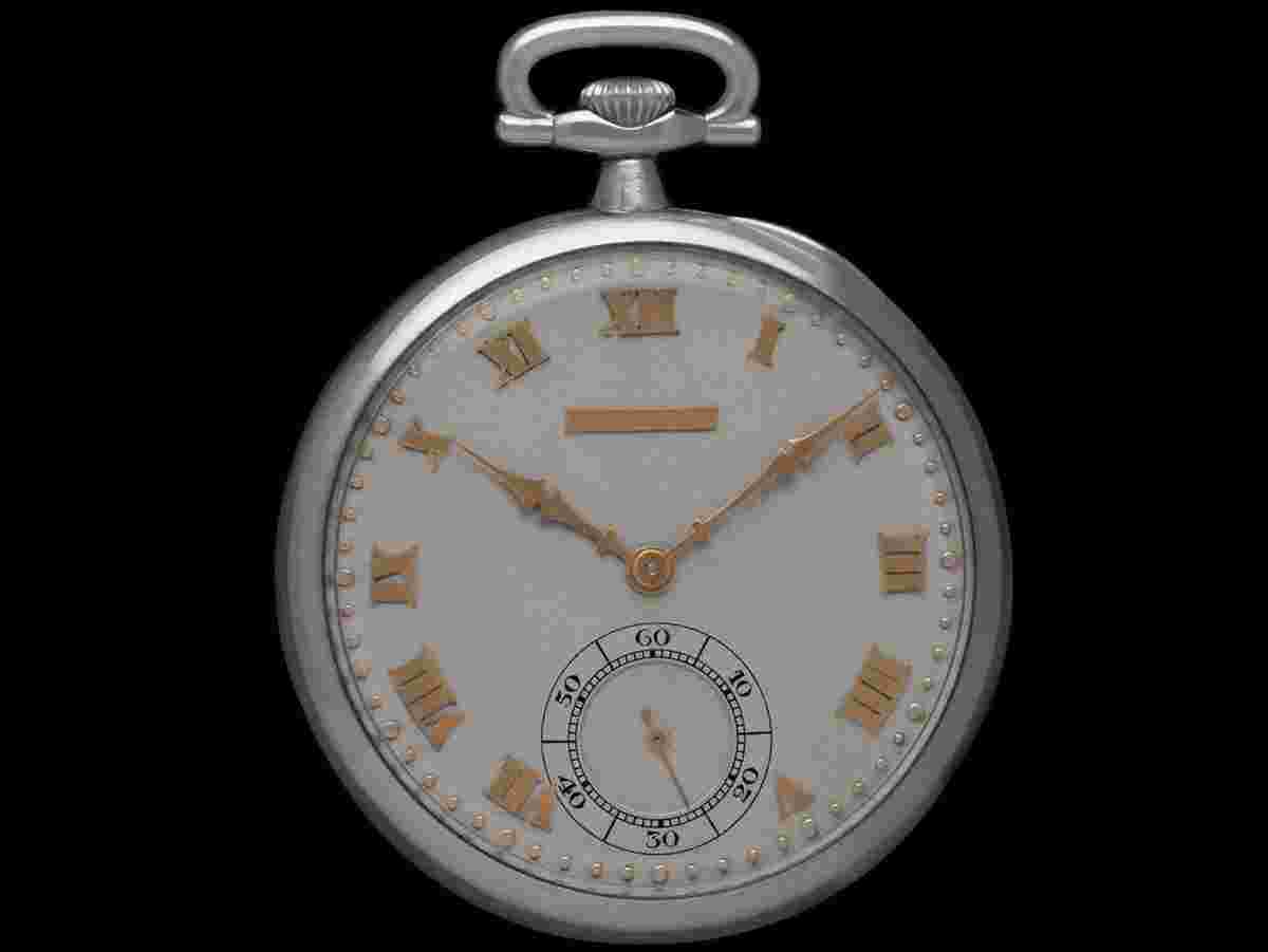Merimont 1914 Vacheron & Constantin for Merimont Mens Art Deco 44mm Pocket Watch - Platinum 