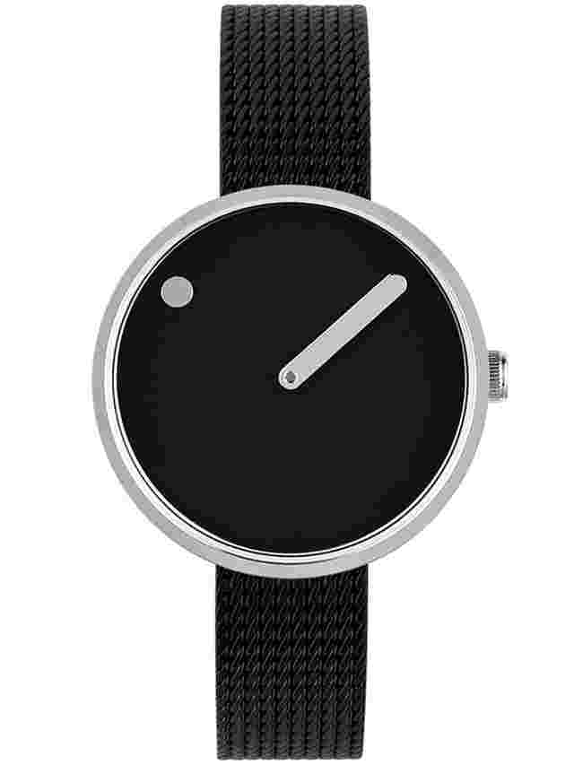 PICTO 43369-1012 Damenuhr Black 30mm 5ATM