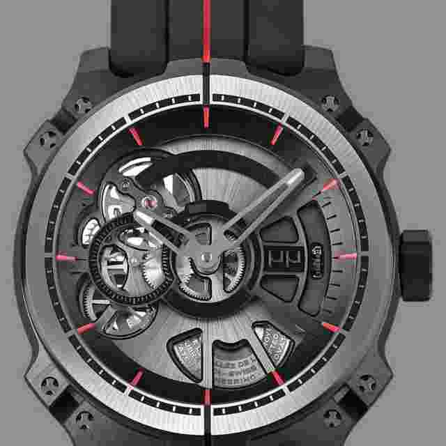 Mauron Musy Almuir MU05-201 | Titanium | 44 mm | Skeleton | Box&Papers