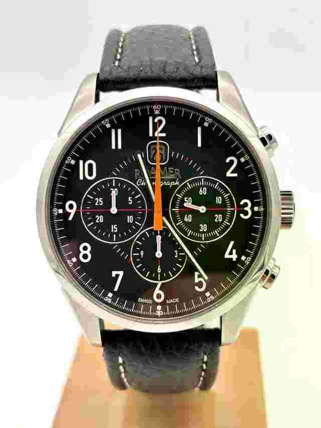Roamer La Grande Edelstahl Automatik Chronograph Herrenuhr / Ref 101359