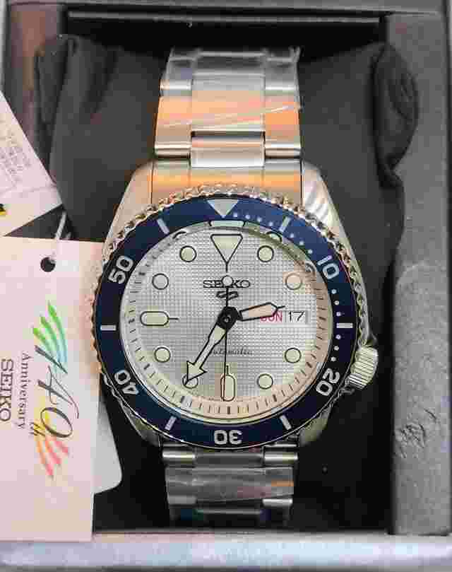 Seiko 5 Sports Automatic Limited Edition Seiko 140th Anniversary Full Set , Limited Edition,NOS 