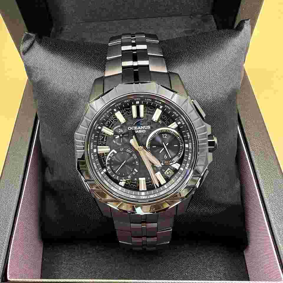 Casio Oceanus Partner Shop solar radio bluetooth limited Titanium strap OCW-SG1000CN-1AJR
