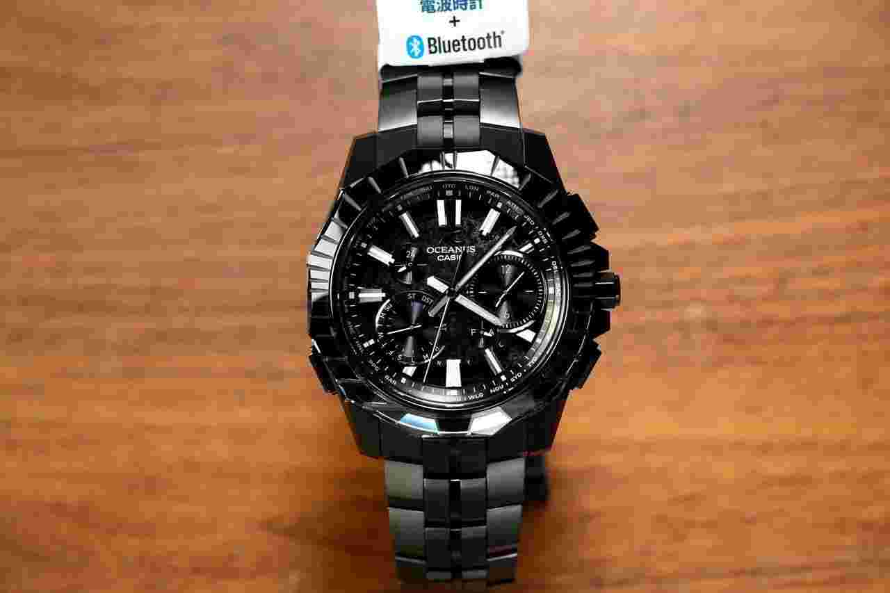 Casio Oceanus Partner Shop solar radio bluetooth limited Titanium strap OCW-SG1000CN-1AJR