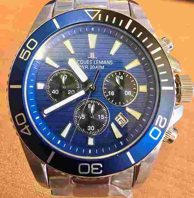 Jacques Lemans Liverpool Diver NEW_Complete set. All original