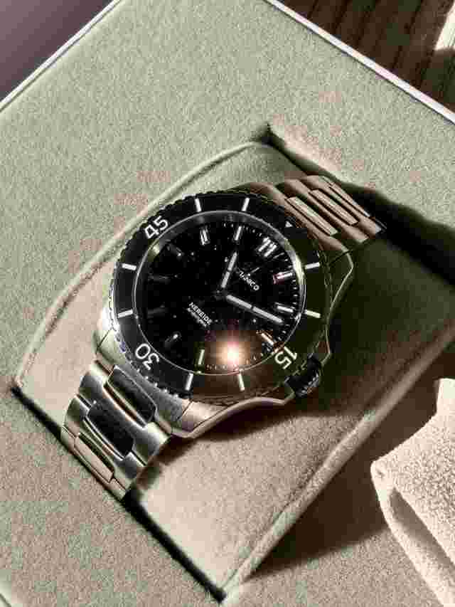 Venezianico Avventurina nera 39mm