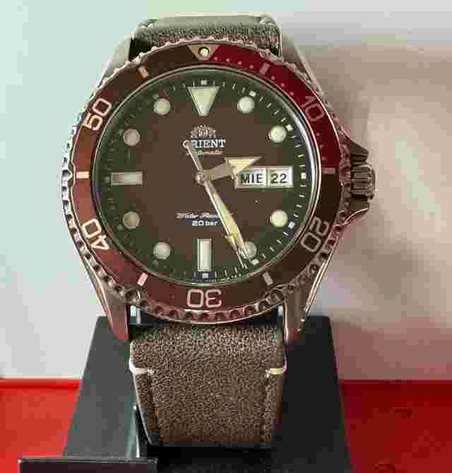 Orient Kamasu Automatic Orient Diver Limited Edition full set