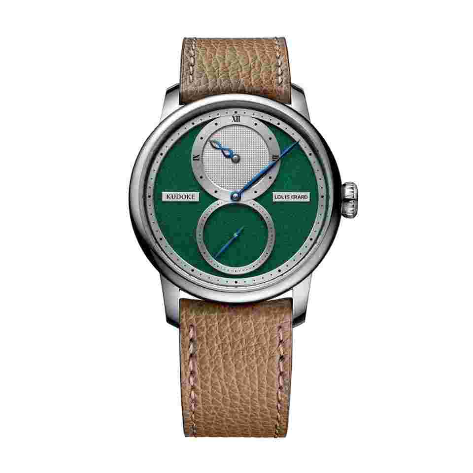 Louis Erard Le Régulateur Louis Erard x Kudoke Forest Green Limited Edition of 100 pieces 85237AA49