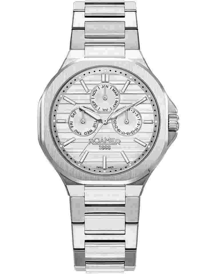 Roamer 995989 41 25 20 Herrenuhr Spirit of Time Vollkalender 42mm 3ATM