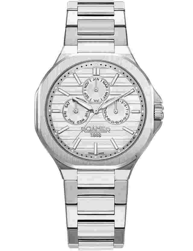 Roamer 995989 41 25 20 Herrenuhr Spirit of Time Vollkalender 42mm 3ATM