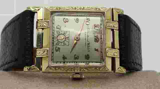 AWC Art Deco style All original works well 
