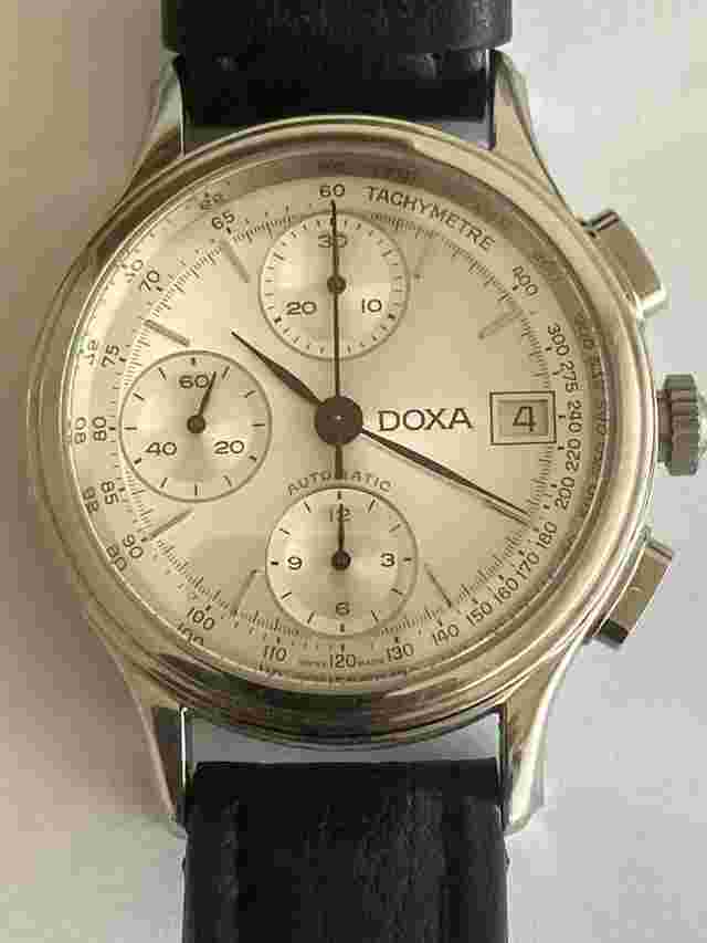 Doxa 3-counter chronograph Limited Edition 18/20 - very rare Limited Edition 18/20