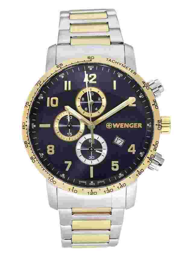 Wenger 01.1543.112 Attitude Chronograph Herrenuhr 44mm 10ATM