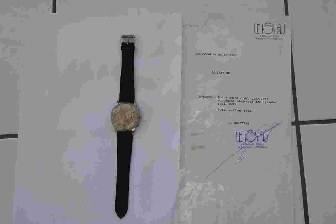 Levrette Chronograph Chronograph Cal. R22 Levrette Mechanisch Chronographe