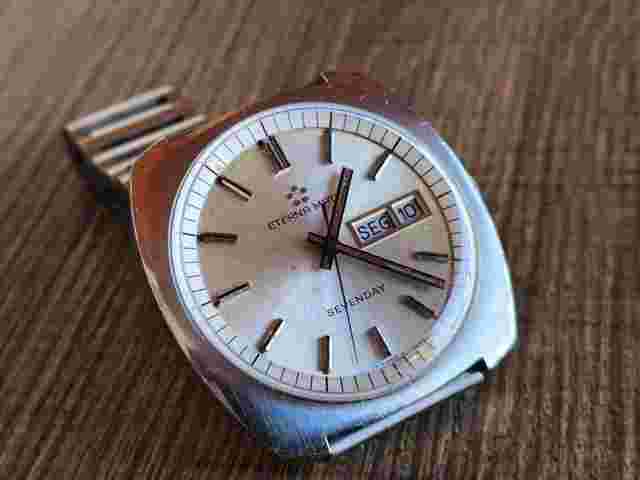 Eterna Matic Automatic Sevenday Só relógio 