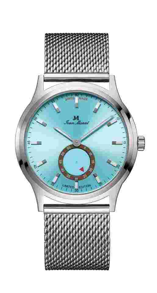 Jean Marcel Stealth Réduit Lagoon Blue (Limited Edition) New Official dealer Warranty Made in Germany