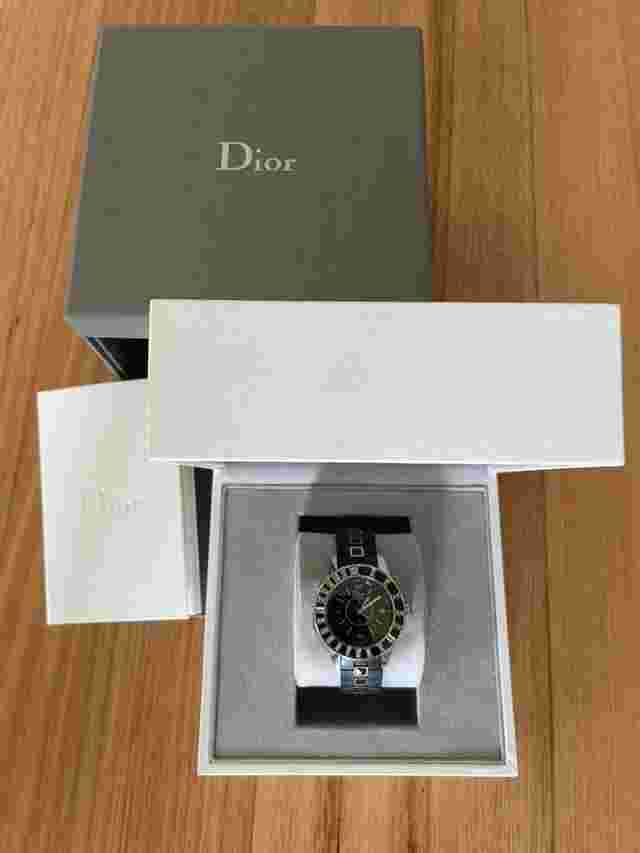 Dior Christal diamond watch