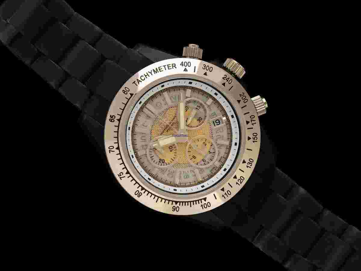 Invicta Owned & Worn By Harry Bellafonte with COA - Anatomic Chronograph Mens Watch