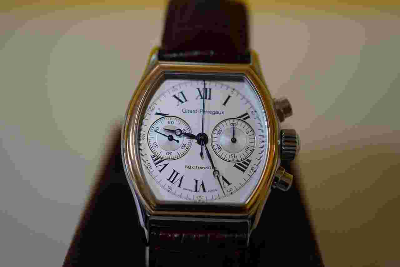 Girard Perregaux Richeville Chronograph 2710 Neuwertig mit Originalschachtel