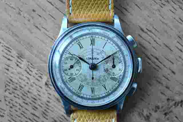 Lemania Chronograph 15tl vintage chrono