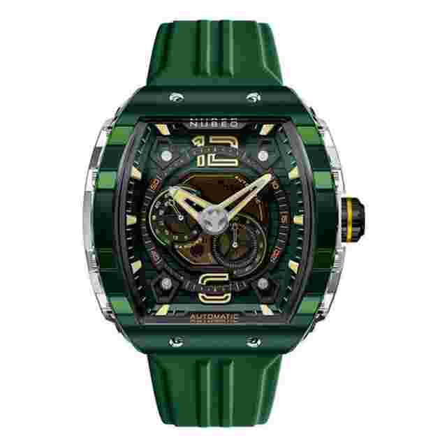 Nubeo Montre Magellan 24H Automatic Dark Green NB-6087-05 