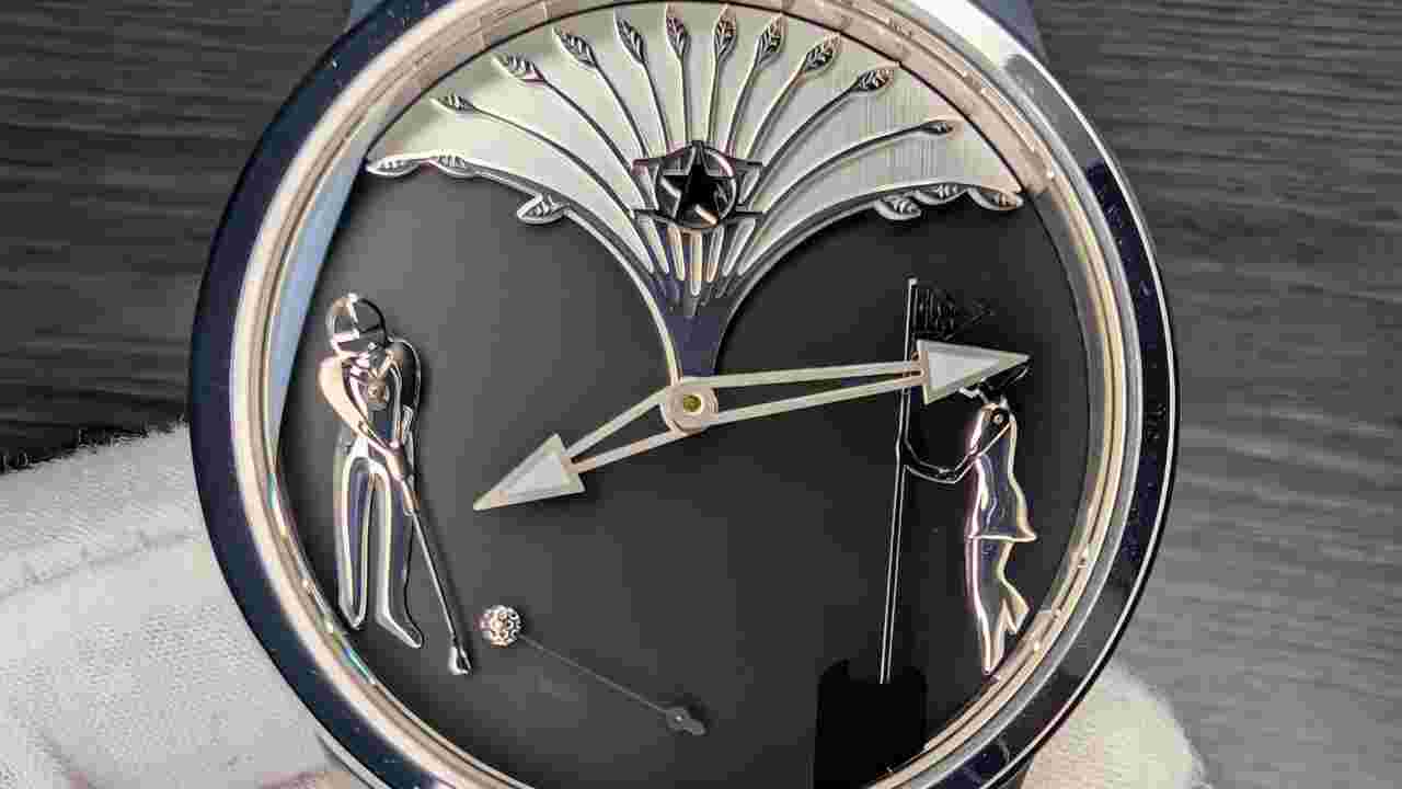 Watchstar Automaton Golf Watch Limited Edition #100 of 500. Swiss Made Movt. 