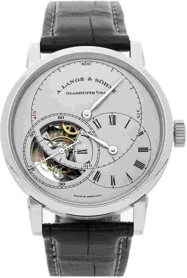 A. Lange & Söhne Richard Lange Tourbillon Pour le Mérite Fusee-and-Chain Transmission Platinum Limited 100 Full Set - Extremely Rare Highly Collectible Limited Edition