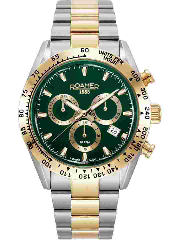 Roamer 850837 47 75 20 Herrenuhr Monza 100 Chronograph 42mm 10ATM