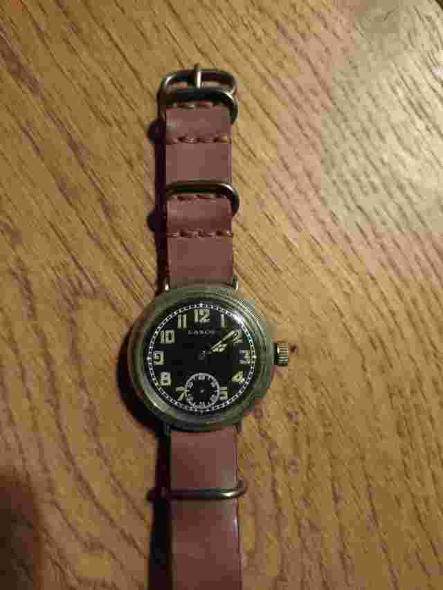 Lanco Pilot Wrist Watch Langendorf 1930