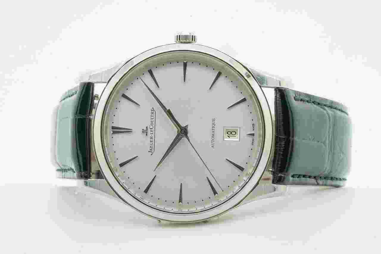 Jaeger-LeCoultre Master Ultra Thin Date JLC Master Ultra Thin Date Silver Dial 39mm Q1238421 109.8.A0.S
