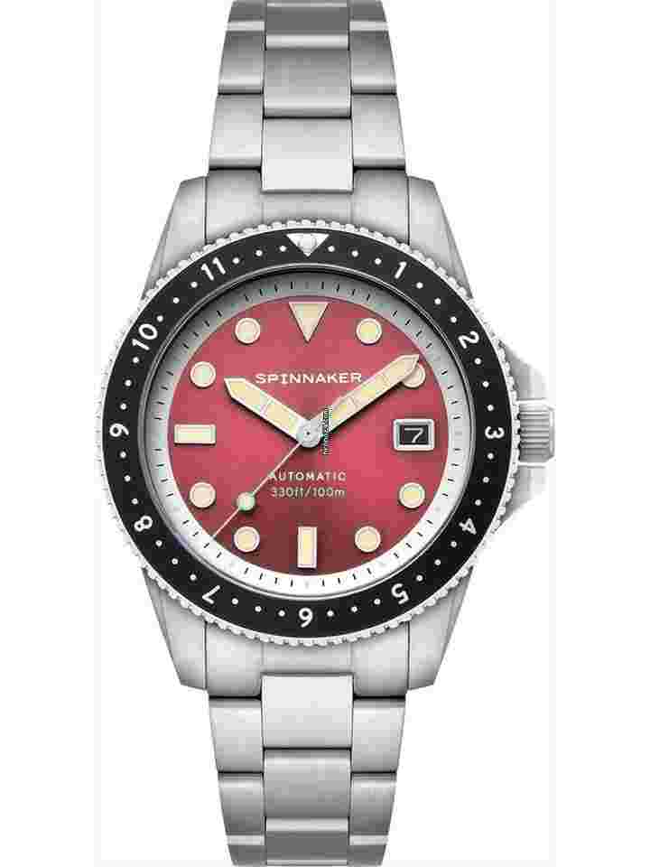 Spinnaker SP-5136-44 Herrenuhr Croft Pioneer Automatik 42mm 10ATM