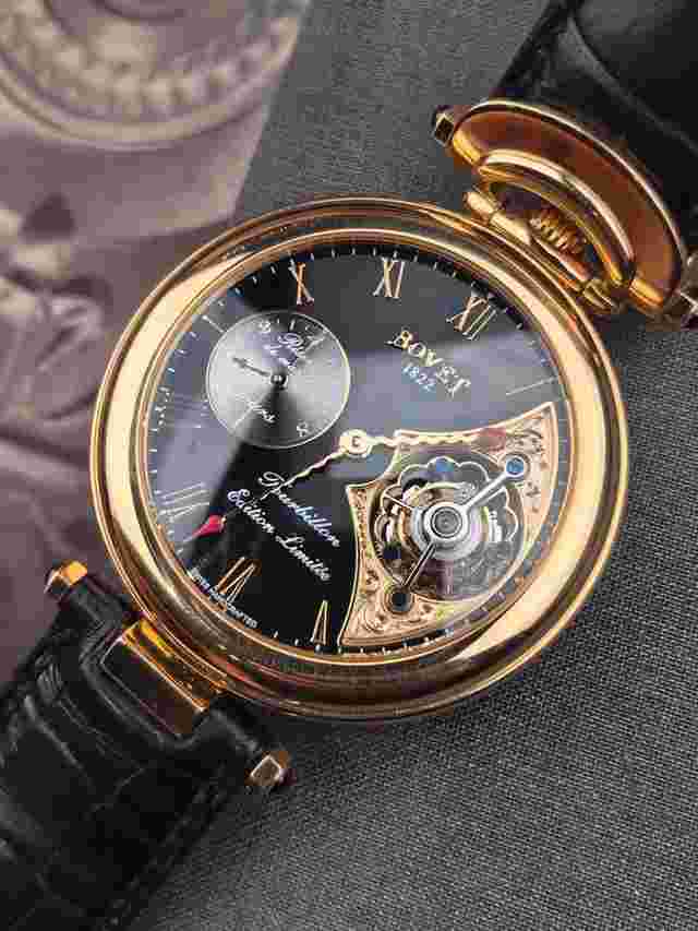 Bovet Amadeo Fleurier Limited to 39 pieces Rose gold Amadeo Fleurier Grand Complications 7-Day Tourbillon 42MM