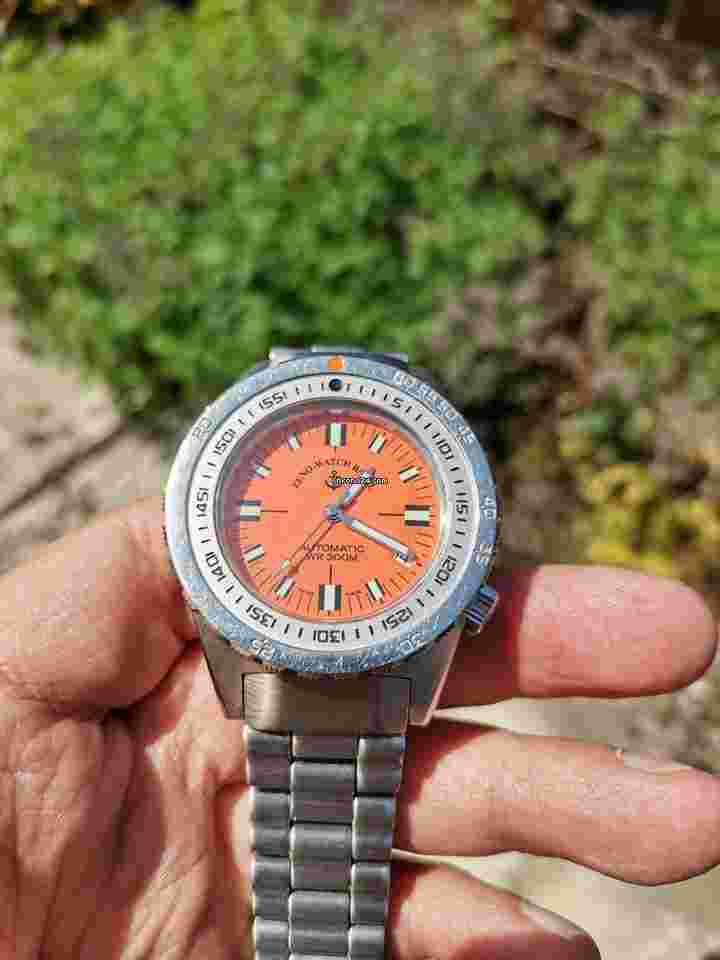 Zeno-Watch Basel Navy Diver Retro model 465N-a5M with NEW Powermatic