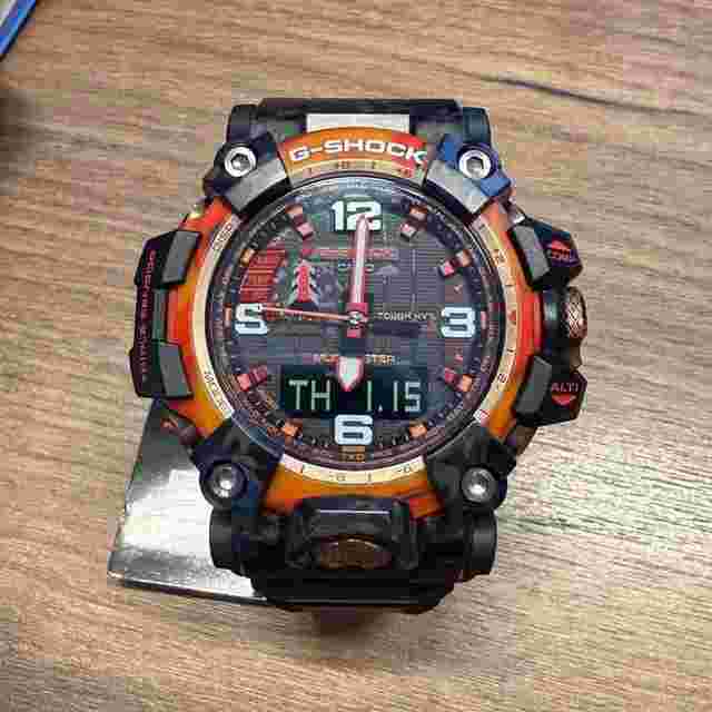 Casio G-SHOCK 40th Anniversary Flare Red Tough Solar Limited Edition MUDMASTER 
