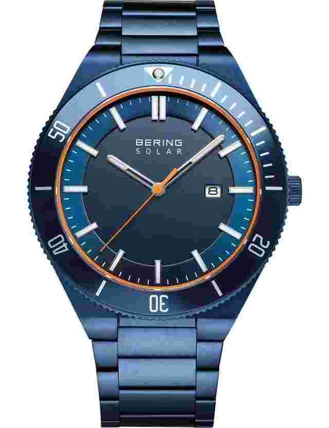 Bering 14443-797 Herrenuhr Solaruhr 43mm 10ATM